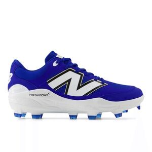 New Balance Fresh Foam 3000 v7 Molded Baseball Cleats in Blue. PL3000B7